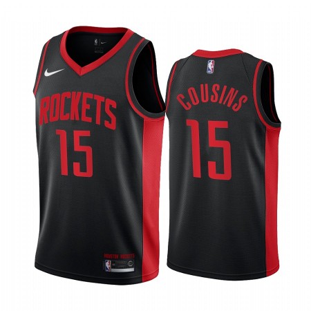Maglia NBA Houston Rockets DeMarcus Cousins 15 2020-21 Earned Edition Swingman - Uomo
